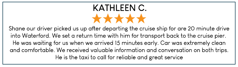 Cruise Ship Travellers Taxi and Tour Services